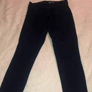 Old Navy slip on jeggings size 4 super dark wash